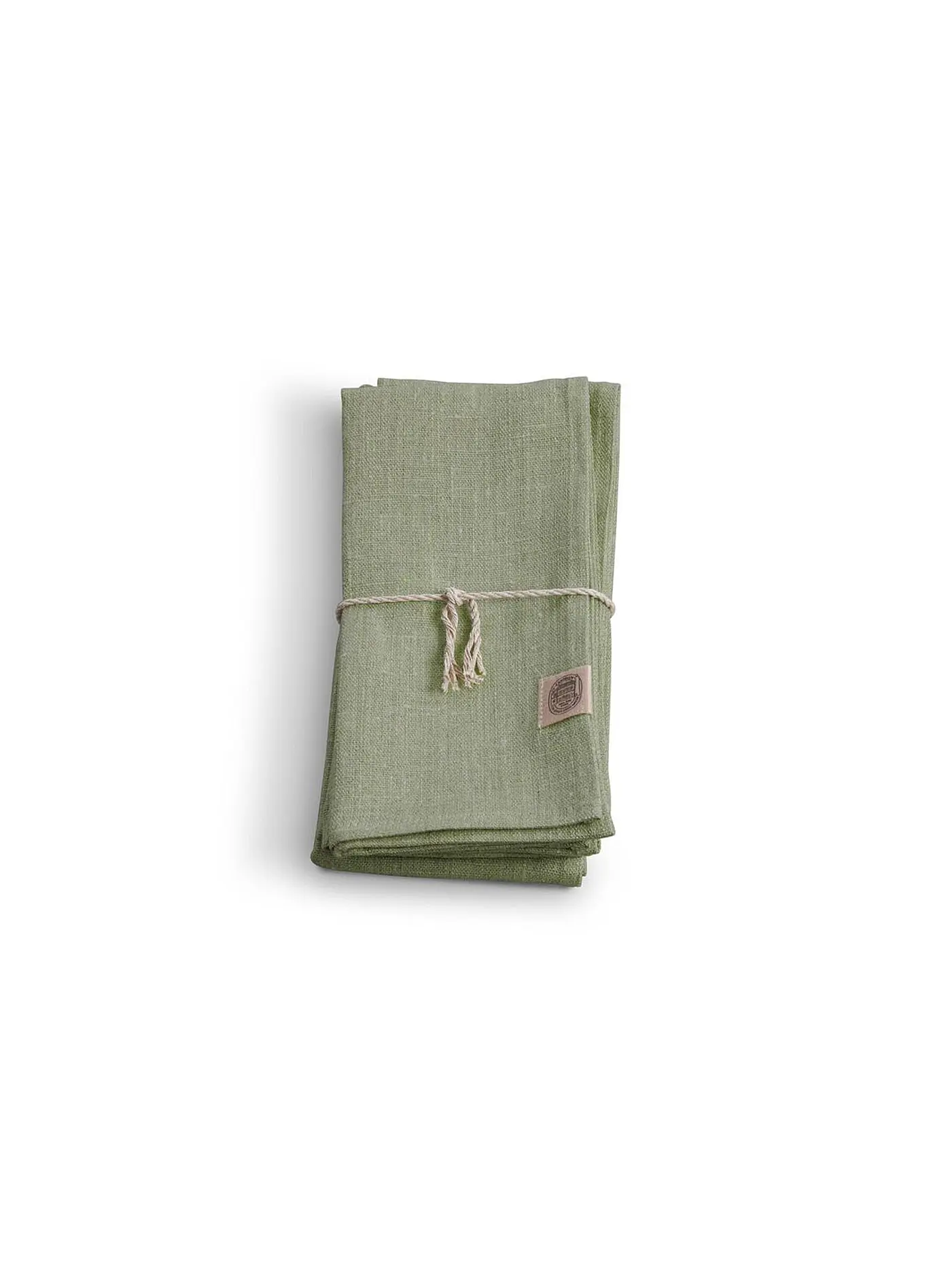 LOVELY LINEN | Leinen-Serviette "Erik" 44x44cm (taubenblau) | grün